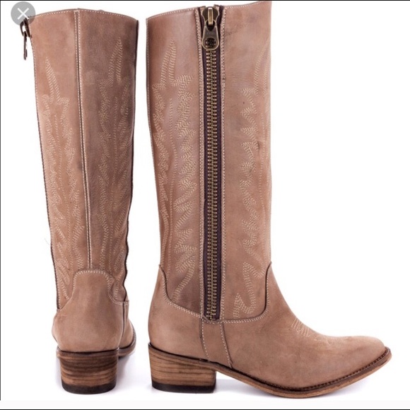 Steve Madden Graced Leather Boots - Picture 1 of 8